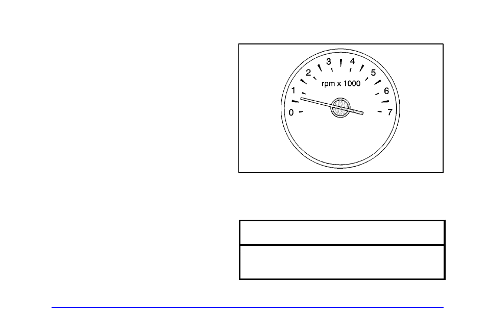 Retro-active reset, Tachometer, Notice | Buick 2002 Rendezvous User Manual | Page 176 / 455