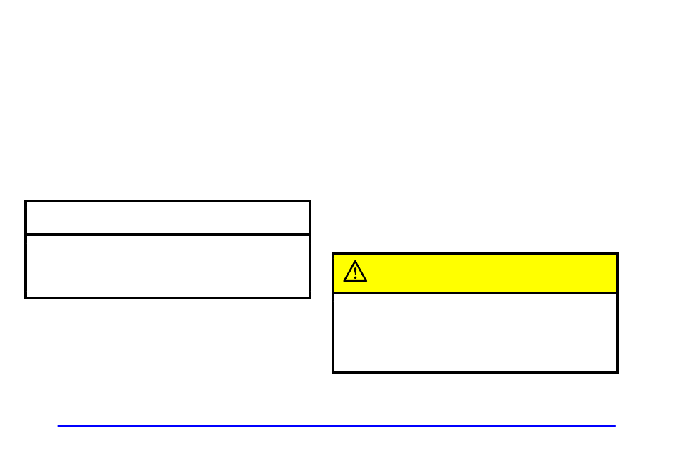 Notice, Caution | Buick 2002 Rendezvous User Manual | Page 309 / 455