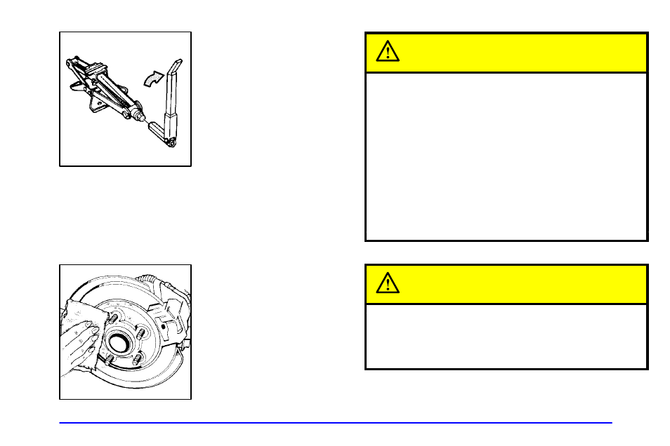 Caution | Buick 2002 Rendezvous User Manual | Page 336 / 455