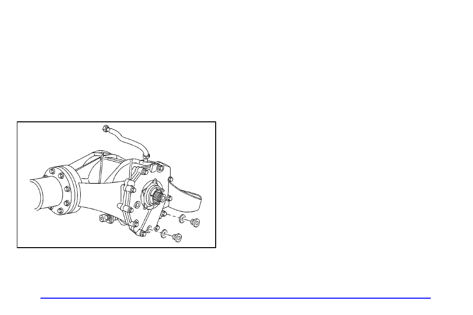 Carrier assembly-differential (rear drive module), When to check and change lubricant, How to check lubricant | What to use | Buick 2002 Rendezvous User Manual | Page 371 / 455