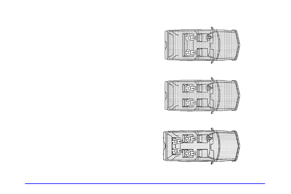 Rear seat passengers, Rear seat outside passenger positions | Buick 2002 Rendezvous User Manual | Page 60 / 455