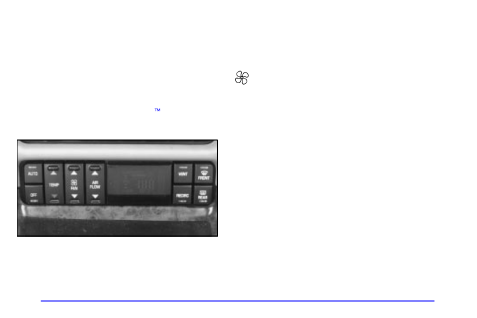 Comfort controls, Dual automatic comfortemp_ climate control | Buick 2002 Park Avenue User Manual | Page 165 / 395