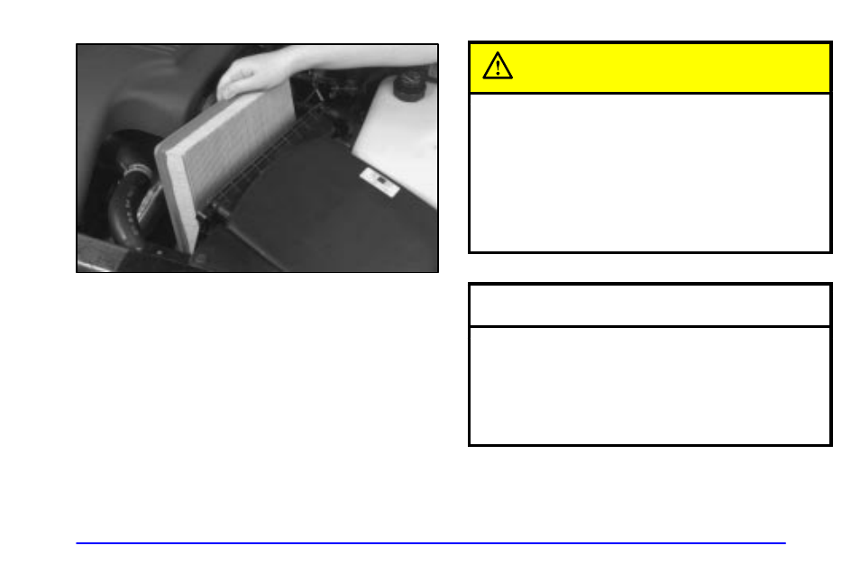 Caution, Notice | Buick 2002 Park Avenue User Manual | Page 283 / 395