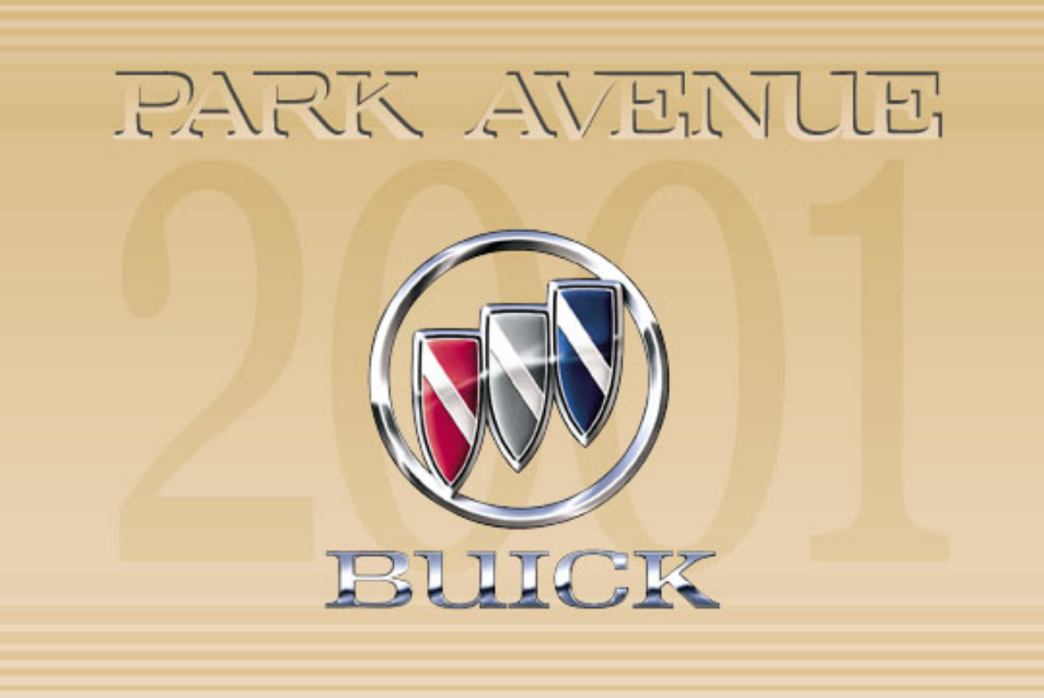 Buick 2001 Park Avenue User Manual | 392 pages