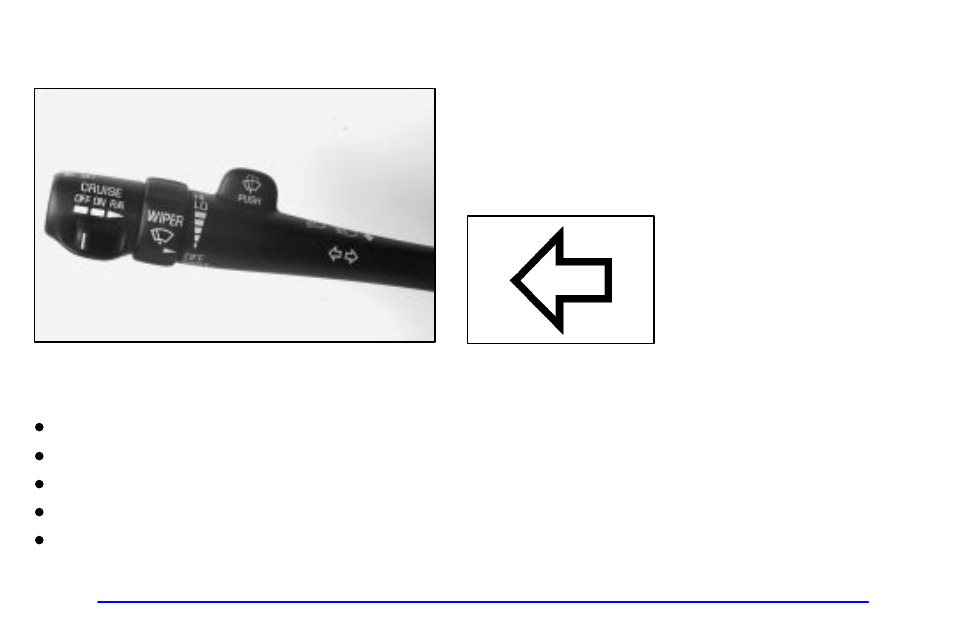 Turn signal/multifunction lever, Turn signal and lane change indicator | Buick 2001 Park Avenue User Manual | Page 104 / 392