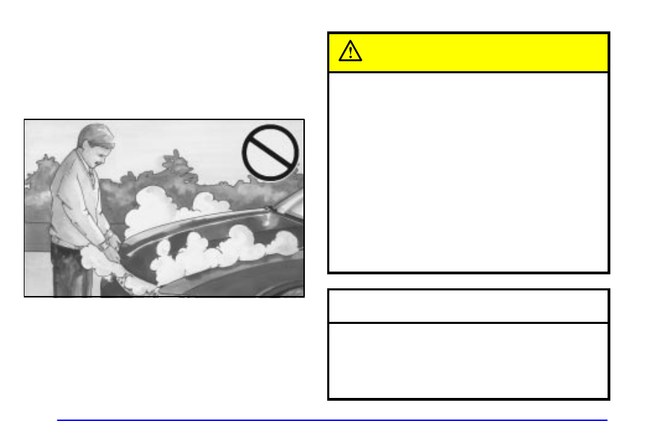 Engine overheating, If steam is coming from your engine | Buick 2001 Park Avenue User Manual | Page 244 / 392