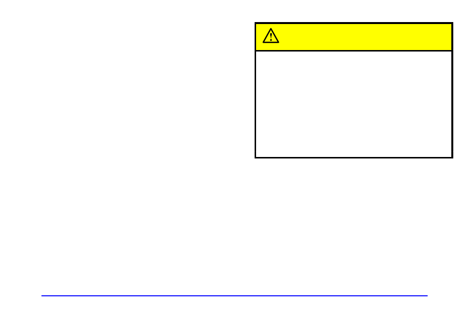 Caution | Buick 2001 Century User Manual | Page 183 / 351