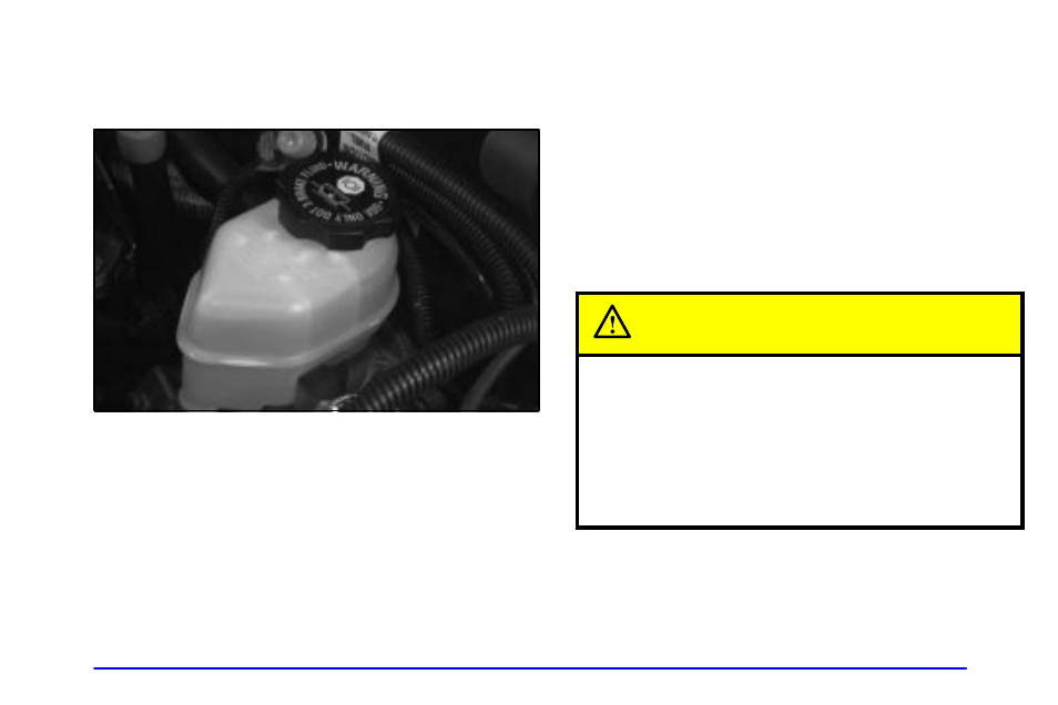 Brakes, Brake fluid, Caution | Buick 2001 Century User Manual | Page 277 / 351