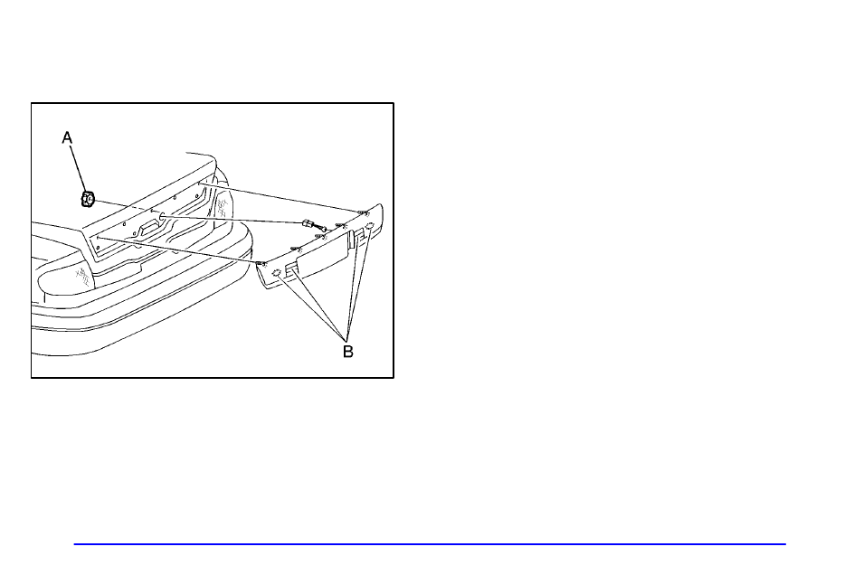 Trunk lid applique | Buick 2001 Century User Manual | Page 288 / 351