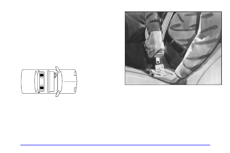 Rear seat passengers, Rear seat outside passenger positions, Lap-shoulder belt | Buick 2001 Century User Manual | Page 43 / 351