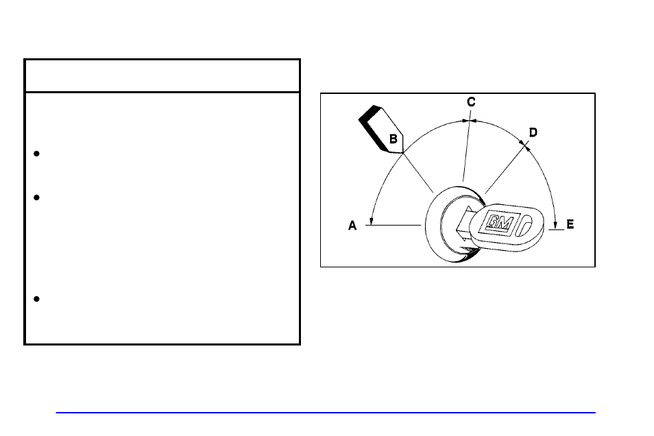 New vehicle break-in, Ignition positions, New vehicle “break | In” notice | Buick 2001 Century User Manual | Page 92 / 351