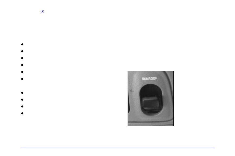 Onstar system (if equipped), Assist straps, Garment hooks | Sunroof (option), Onstar, System (if equipped) | Buick 2000 Park Avenue User Manual | Page 126 / 392