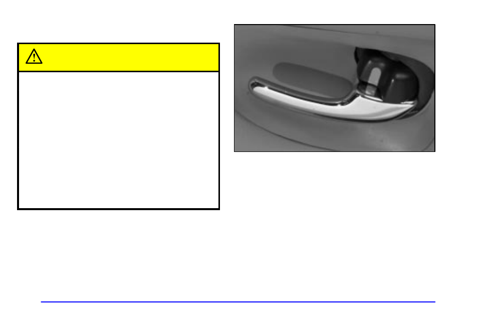 Door locks, Central door unlocking system, Door locks caution | Buick 2000 Park Avenue User Manual | Page 69 / 392