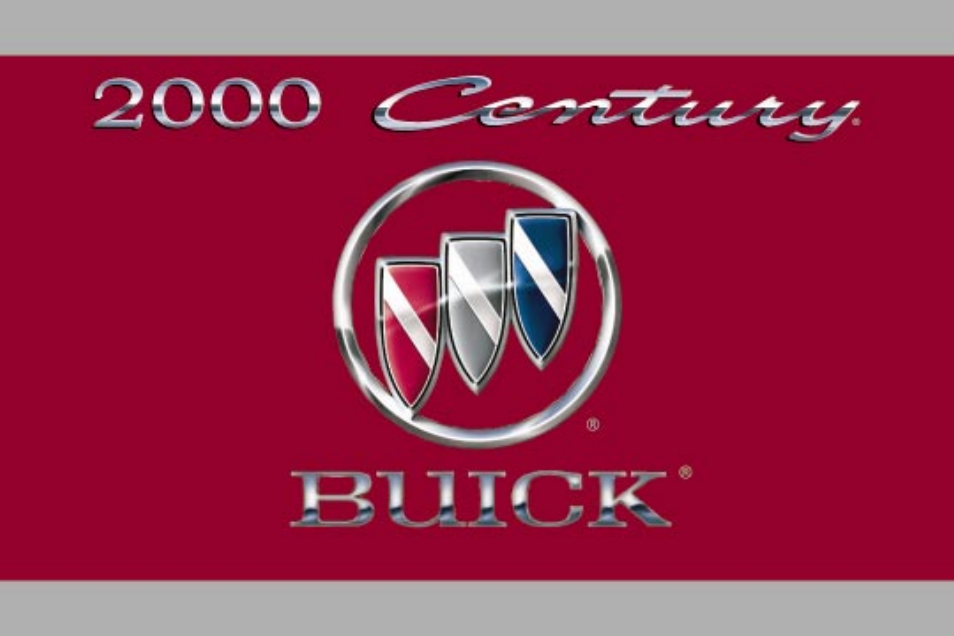 Buick 2000 Century User Manual | 344 pages
