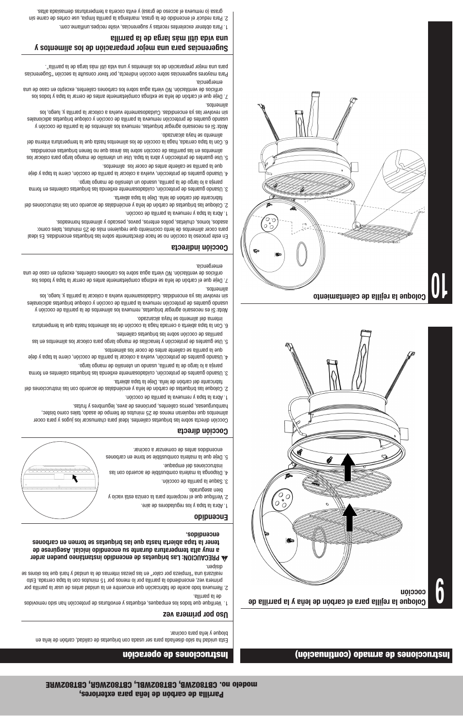 Blue Rhino CBT802WGR User Manual | Page 11 / 16