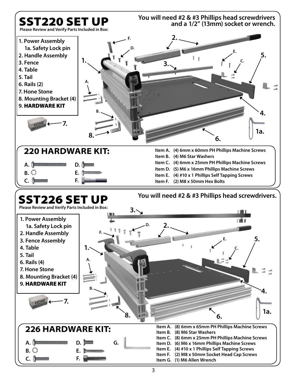 Bullet Tools SST226 User Manual | Page 3 / 8