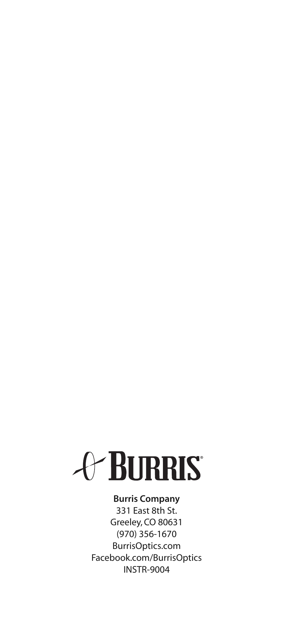 Burris Droptine User Manual | Page 12 / 12
