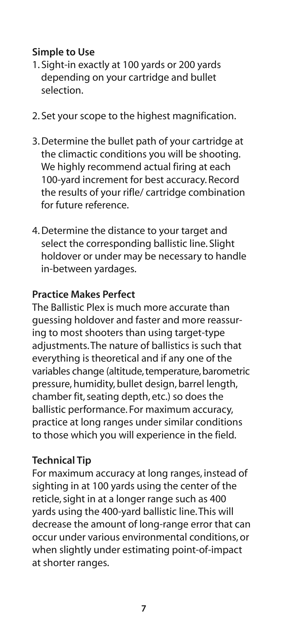 Burris Droptine User Manual | Page 8 / 12