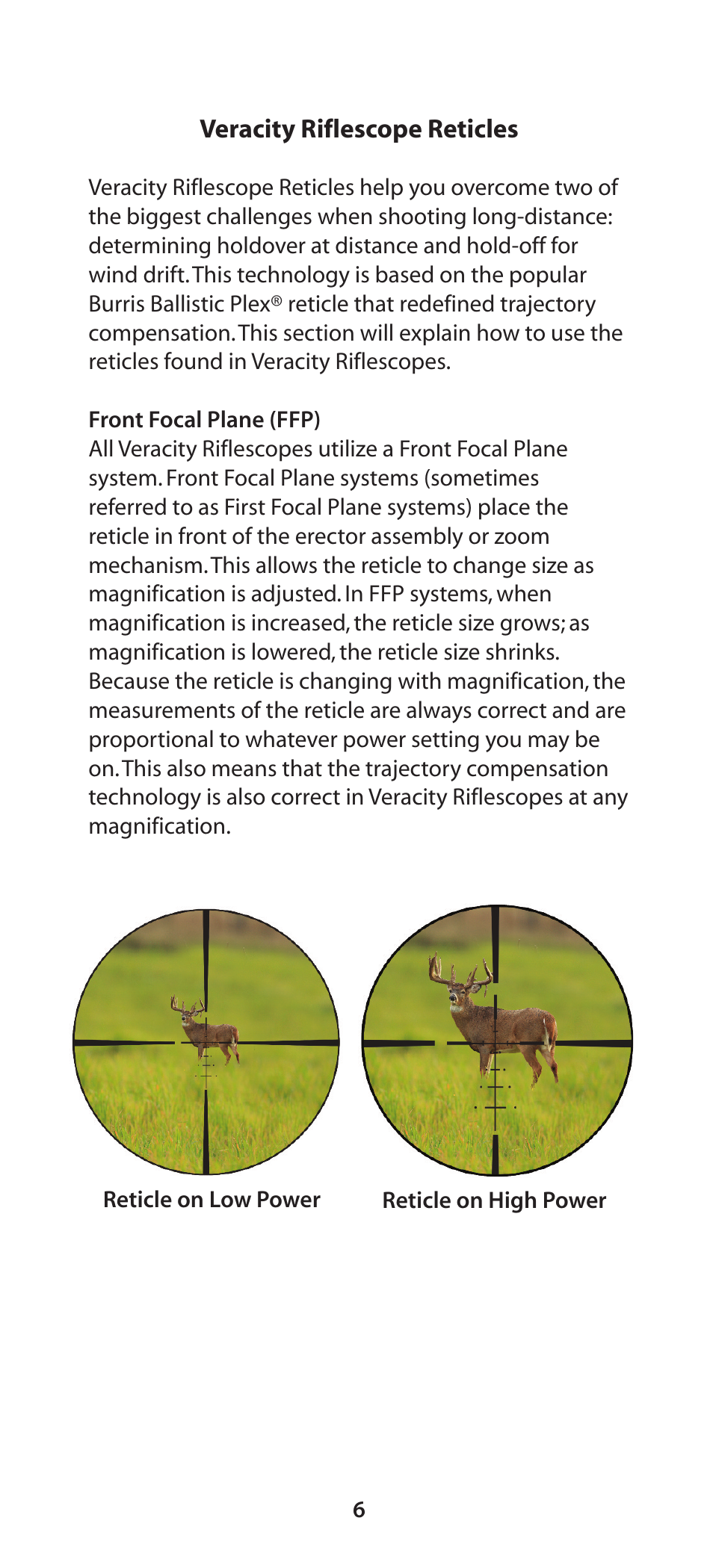 Burris Veracity User Manual | Page 7 / 12