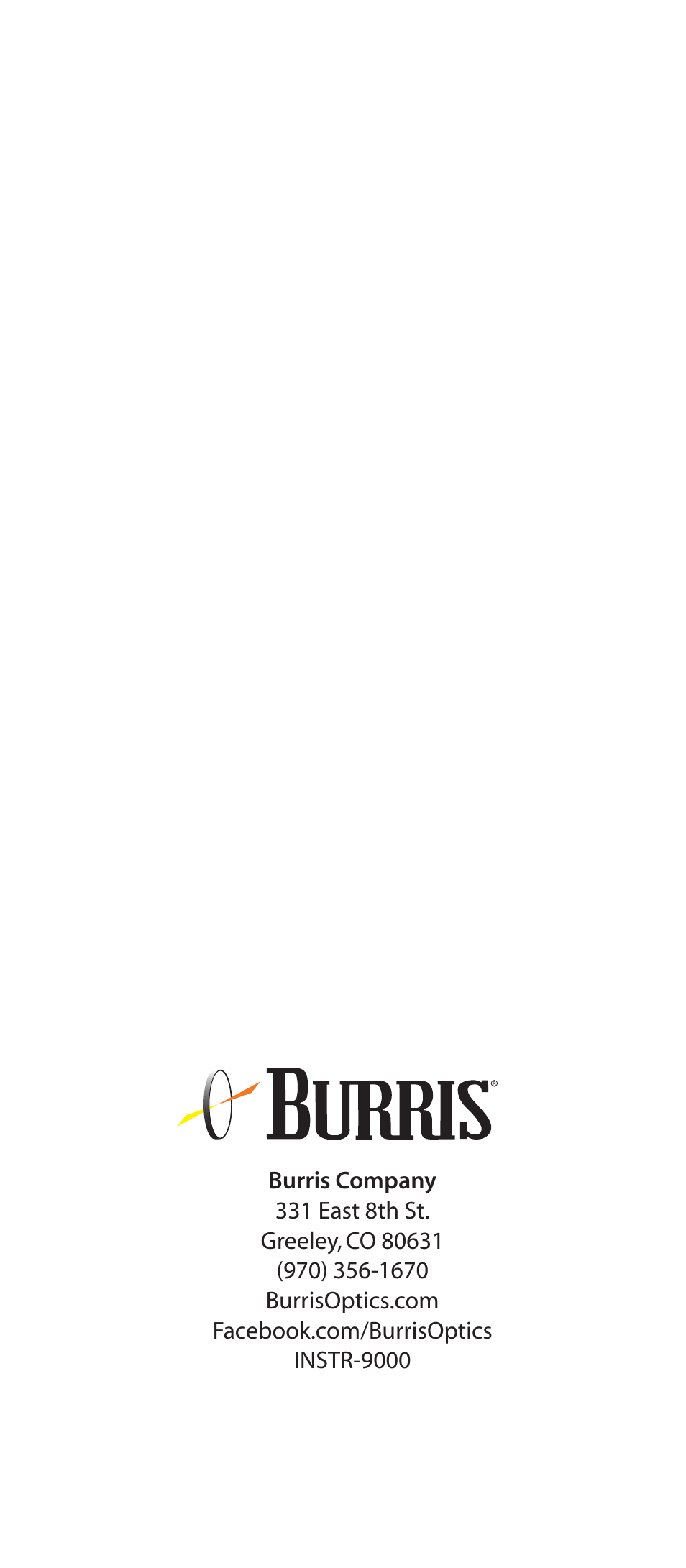 Burris XTR II User Manual | Page 16 / 16