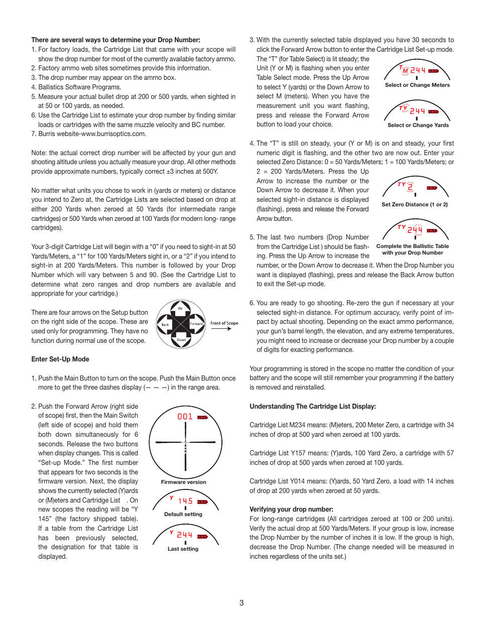 Burris Eliminator User Manual | Page 3 / 6