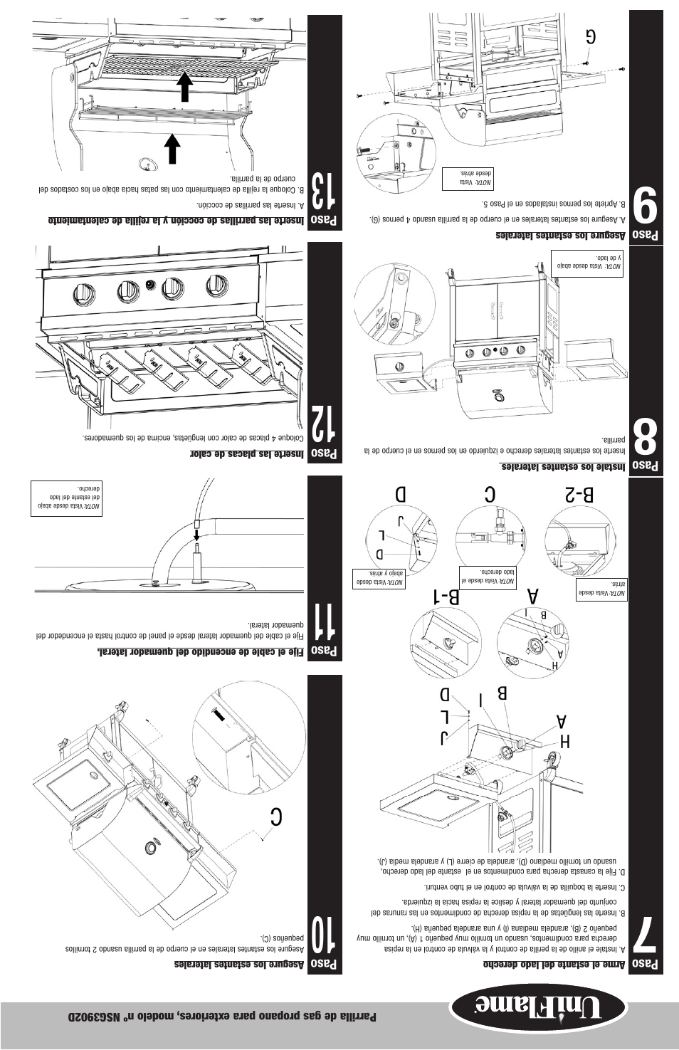 Paso | Blue Rhino NSG3902D User Manual | Page 15 / 18