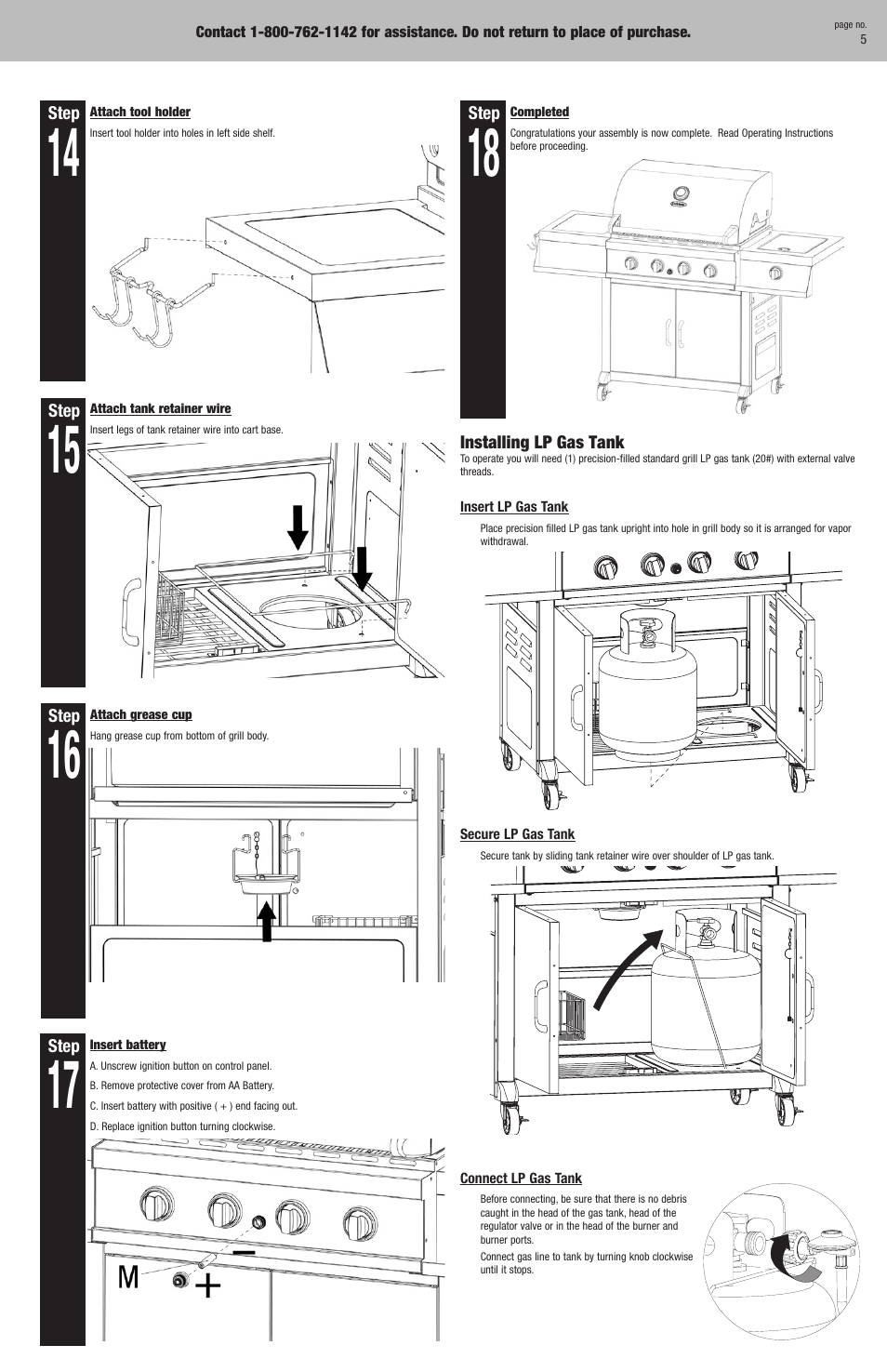 Blue Rhino NSG3902D User Manual | Page 5 / 18