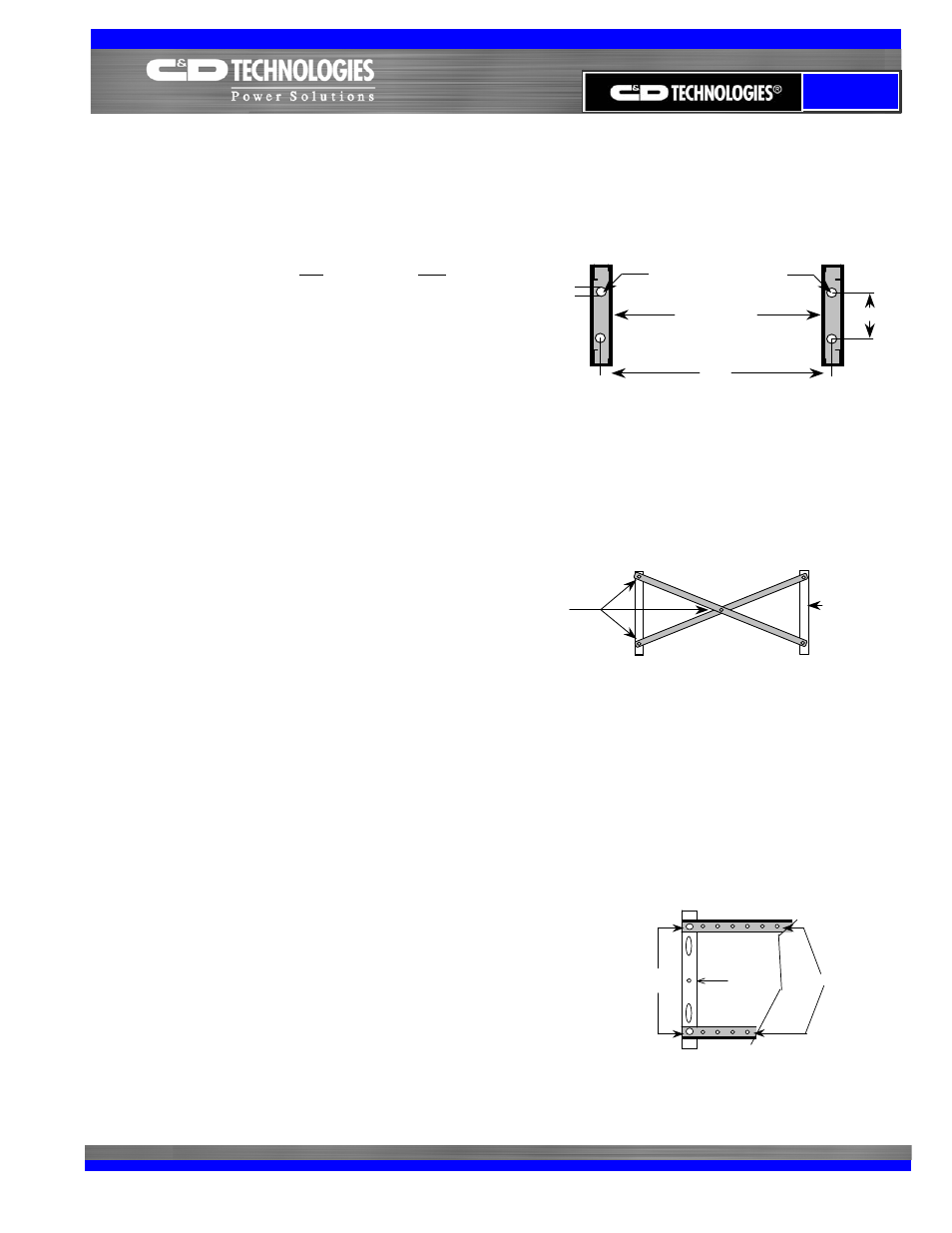 Vrla | C&D Technologies 41-6976  RB VRLA Rack User Manual | Page 4 / 9