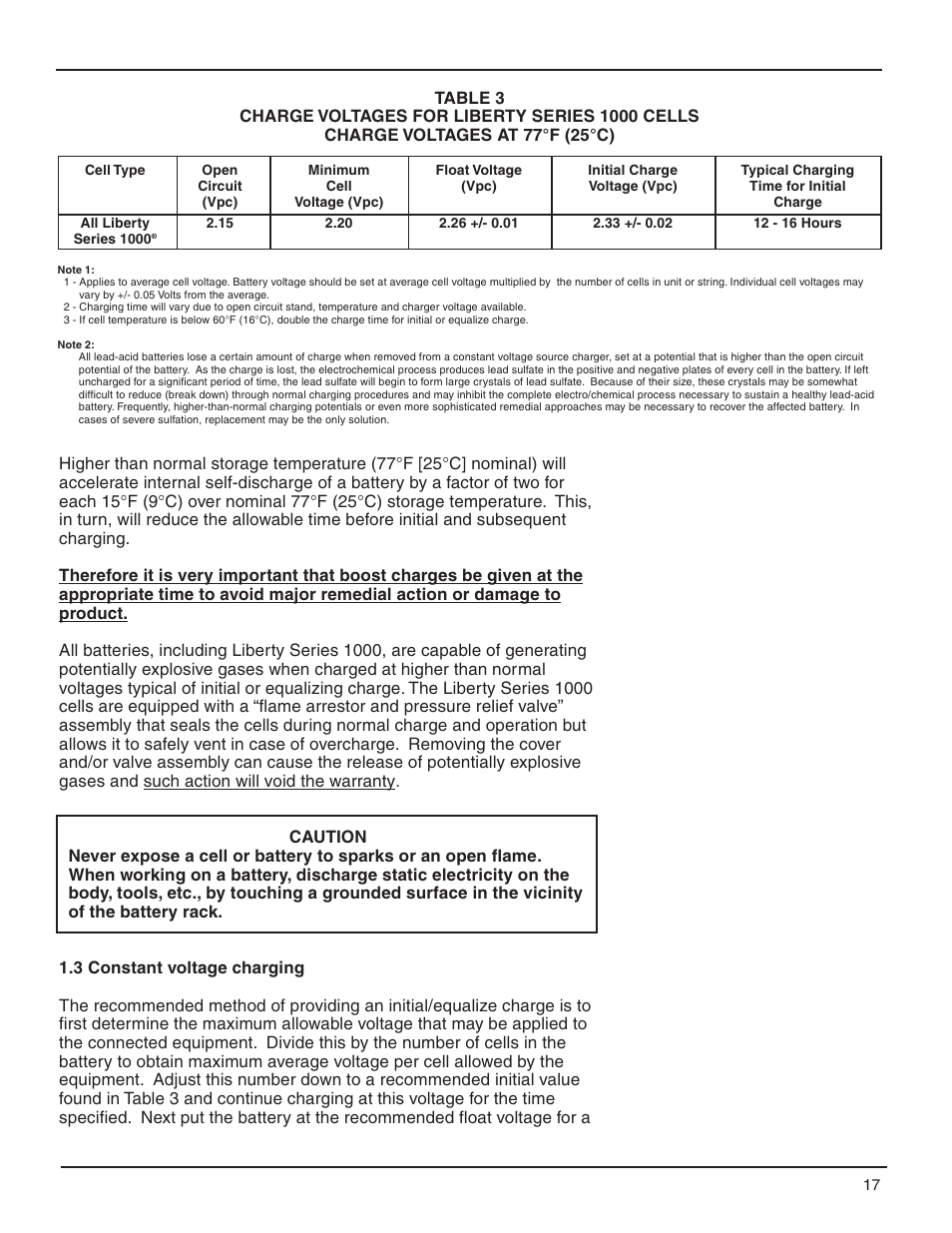 C&D Technologies RS-990 Liberty Series 1000 User Manual | Page 19 / 43