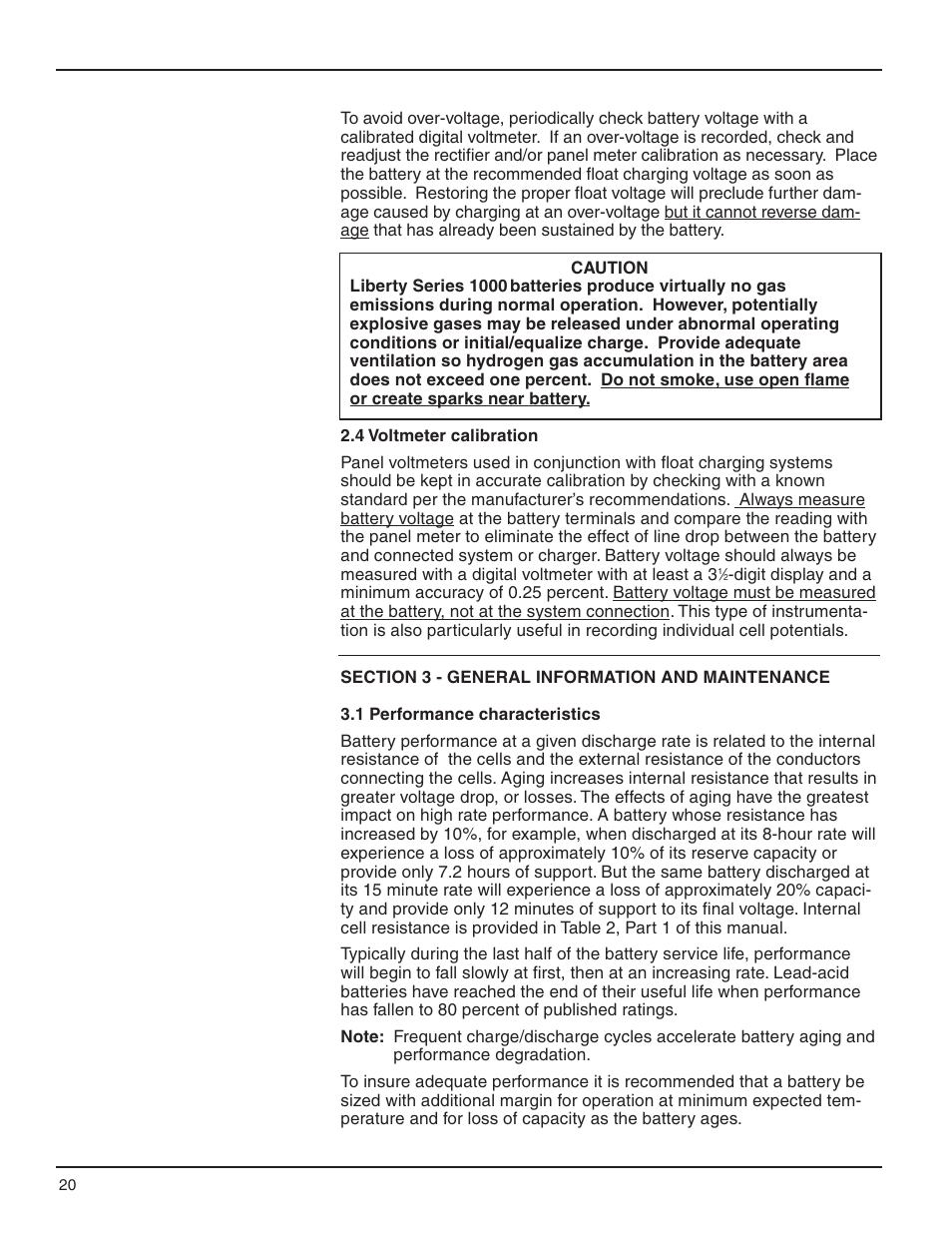 C&D Technologies RS-990 Liberty Series 1000 User Manual | Page 22 / 43