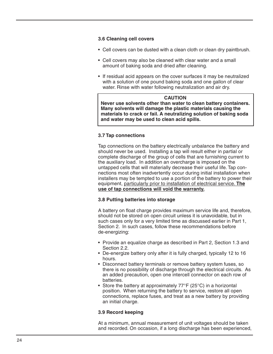 C&D Technologies RS-990 Liberty Series 1000 User Manual | Page 26 / 43