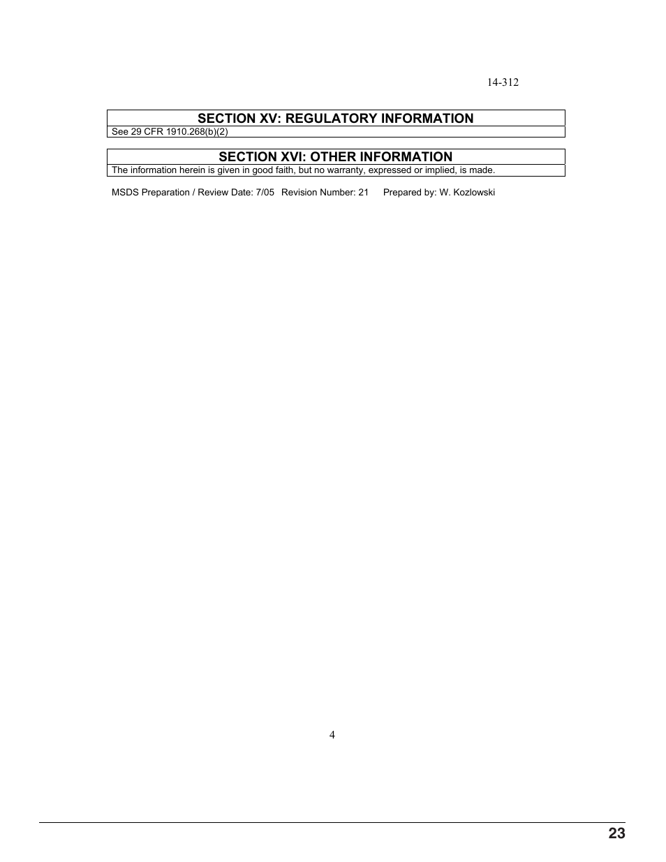 C&D Technologies RS-1826 Liberty Series 1000 FA Battery User Manual | Page 25 / 34