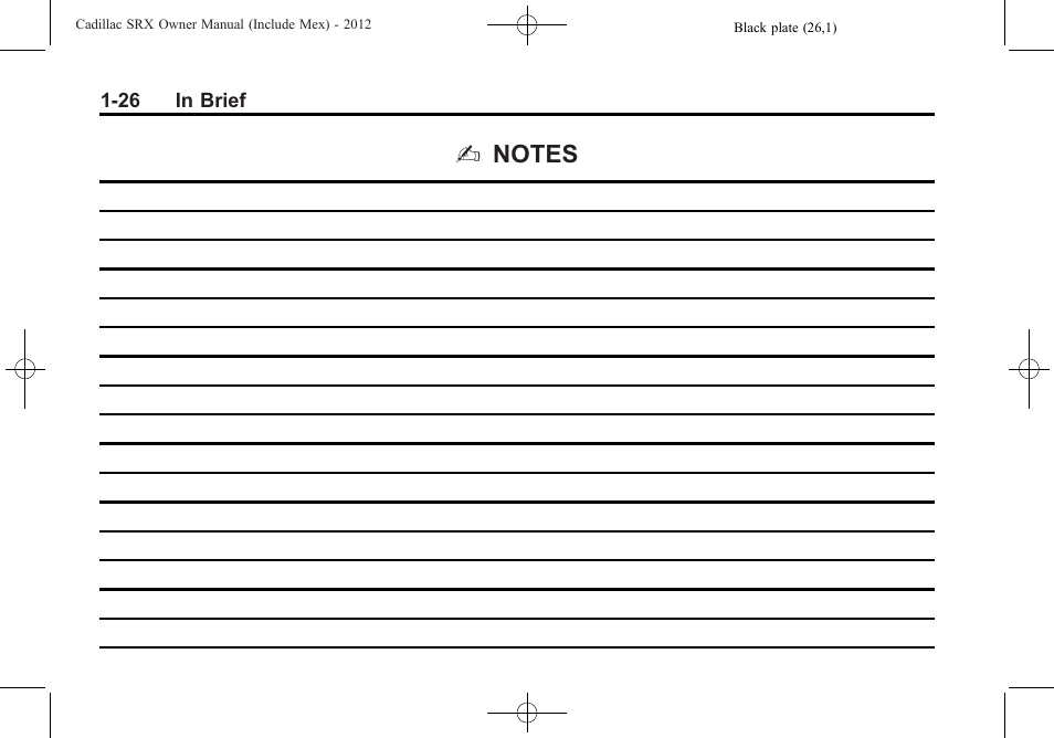 Cadillac 2012 SRX User Manual | Page 32 / 512