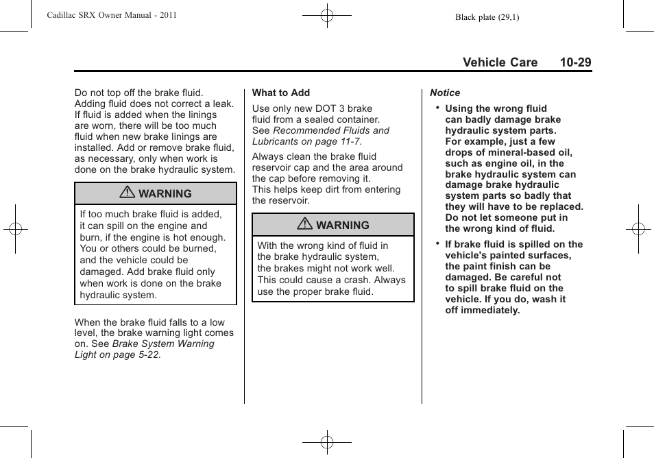 Cadillac 2011 SRX User Manual | Page 367 / 502