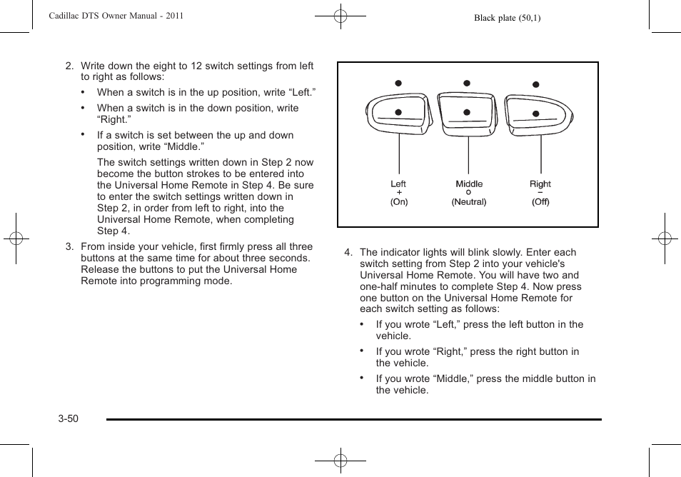 Cadillac 2011 DTS User Manual | Page 152 / 464