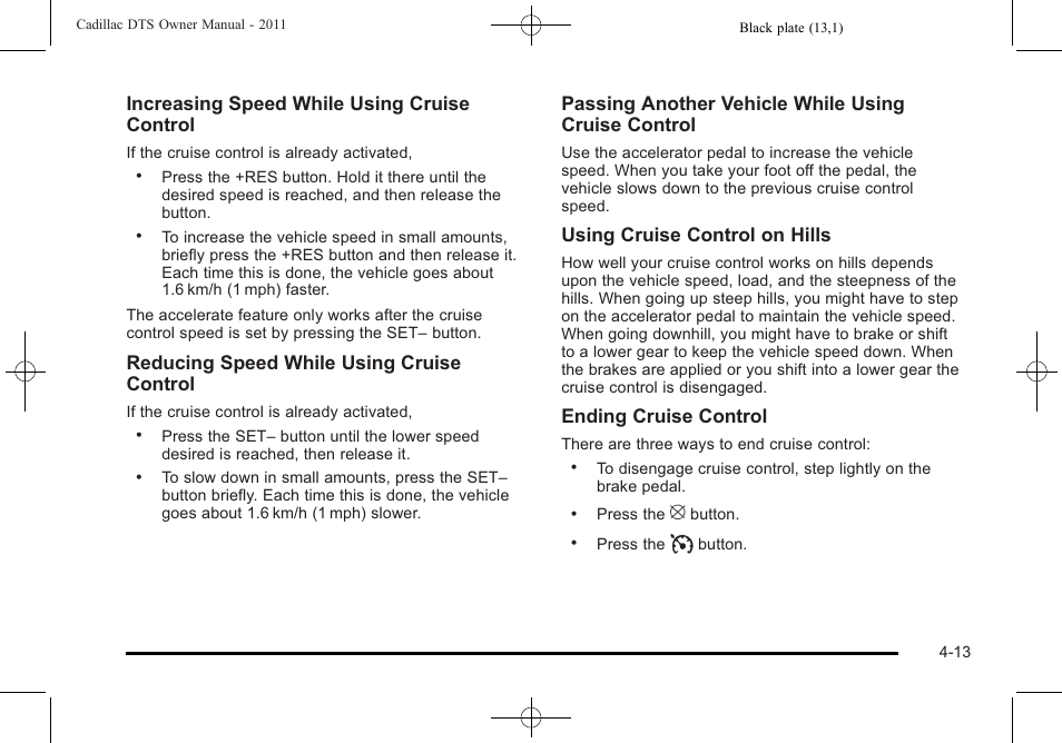 Cadillac 2011 DTS User Manual | Page 171 / 464