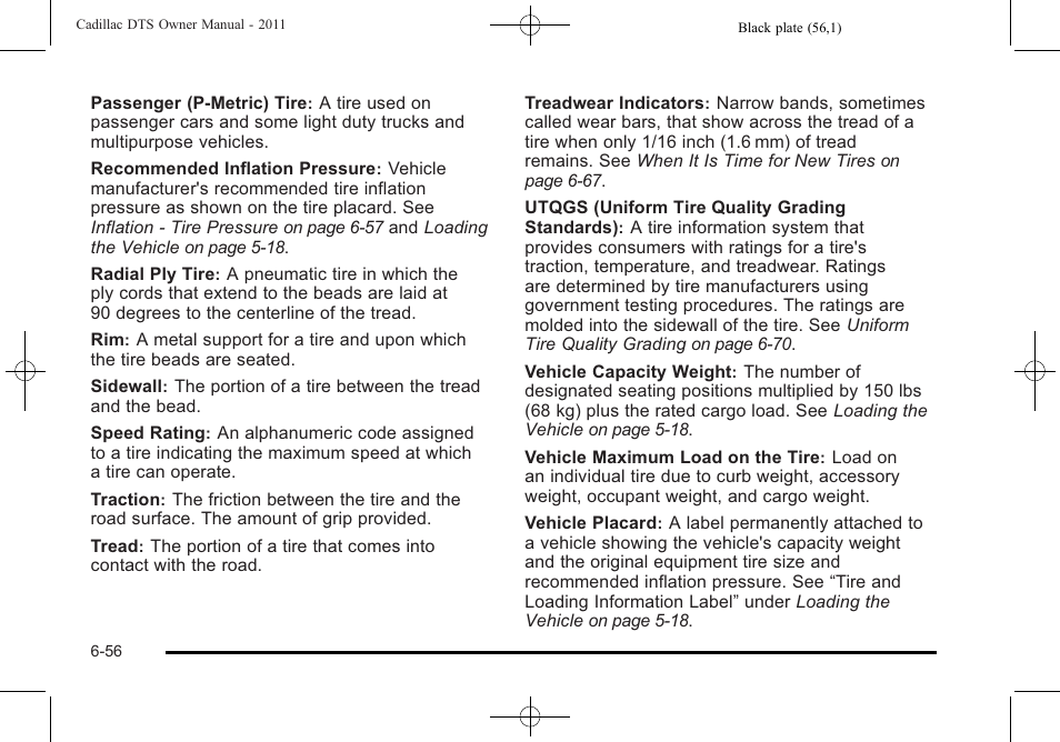 Cadillac 2011 DTS User Manual | Page 358 / 464