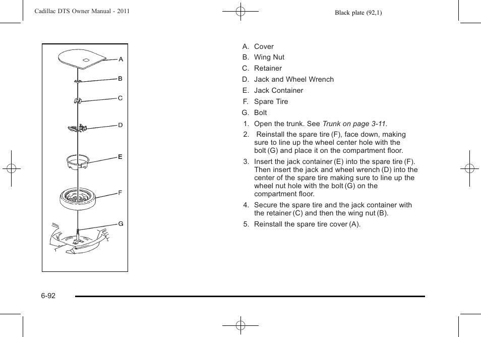Cadillac 2011 DTS User Manual | Page 394 / 464