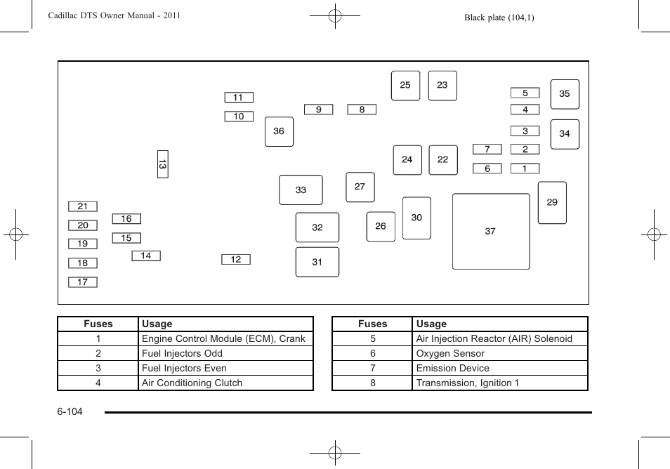 Cadillac 2011 DTS User Manual | Page 406 / 464