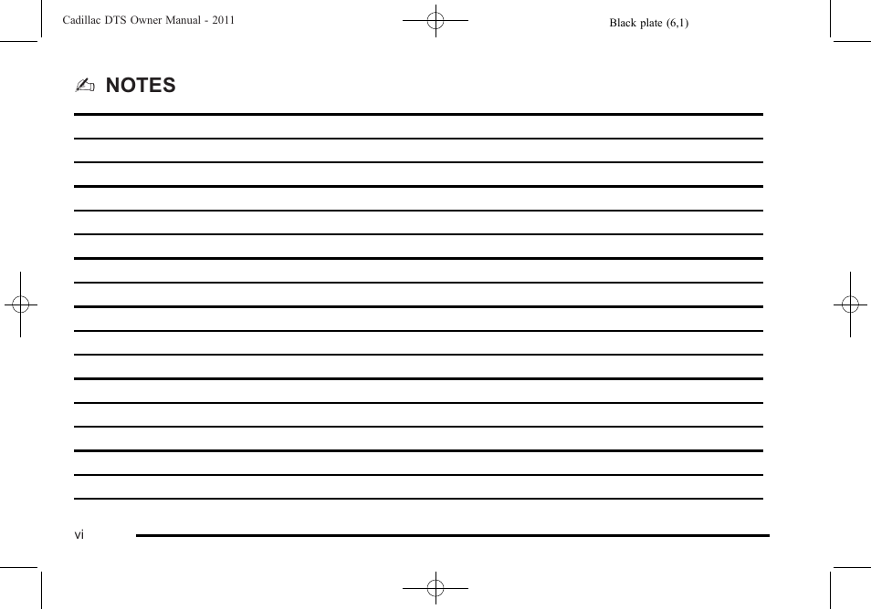 Cadillac 2011 DTS User Manual | Page 6 / 464