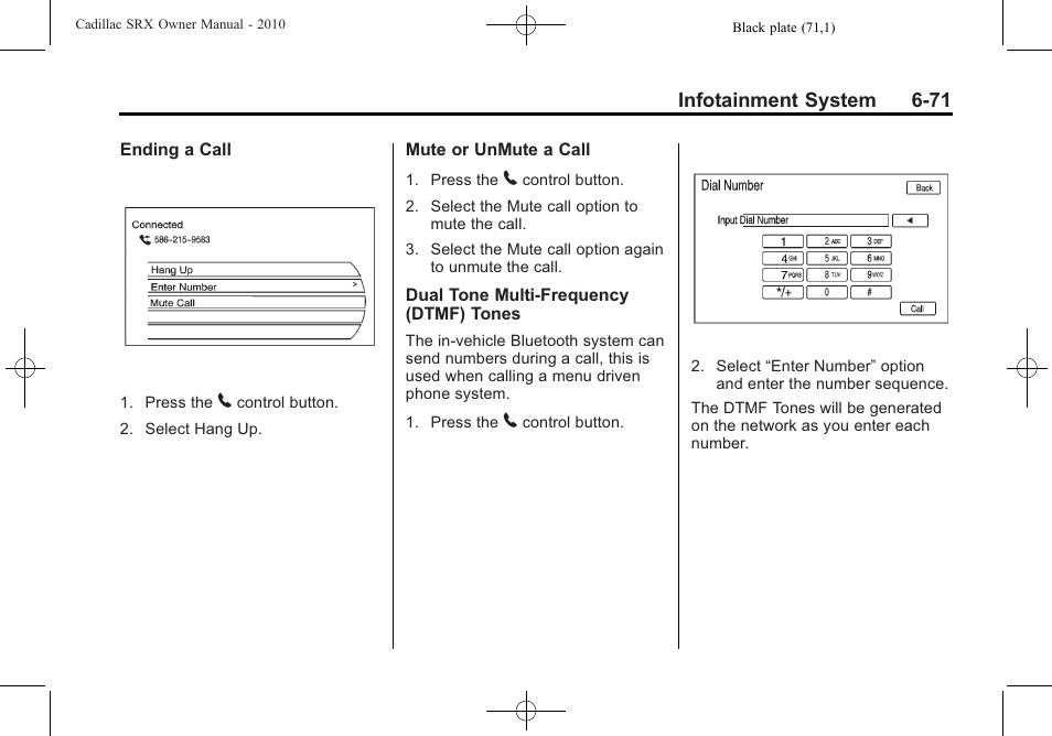 Cadillac 2010 SRX User Manual | Page 237 / 468