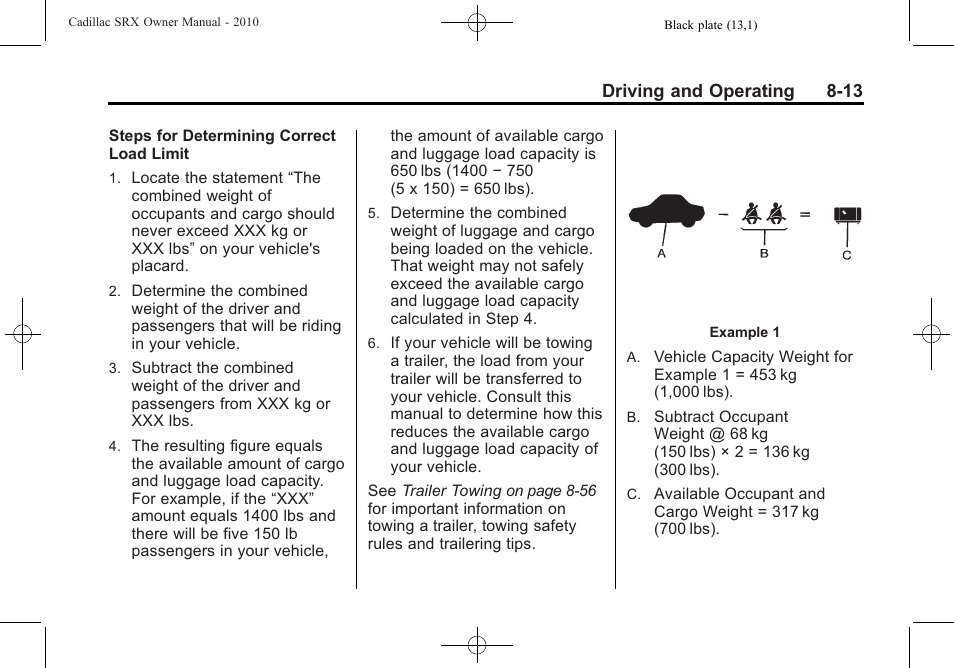 Cadillac 2010 SRX User Manual | Page 257 / 468