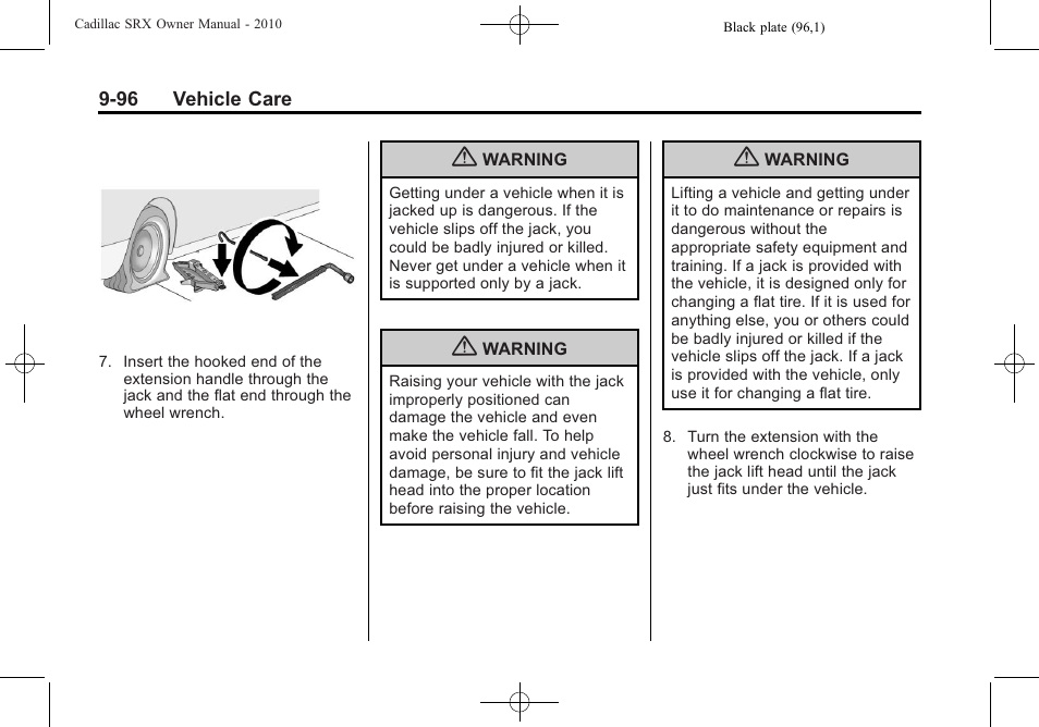 Cadillac 2010 SRX User Manual | Page 402 / 468