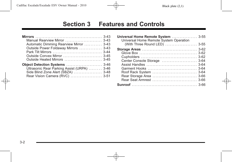 Cadillac 2010 Escalade User Manual | Page 126 / 620