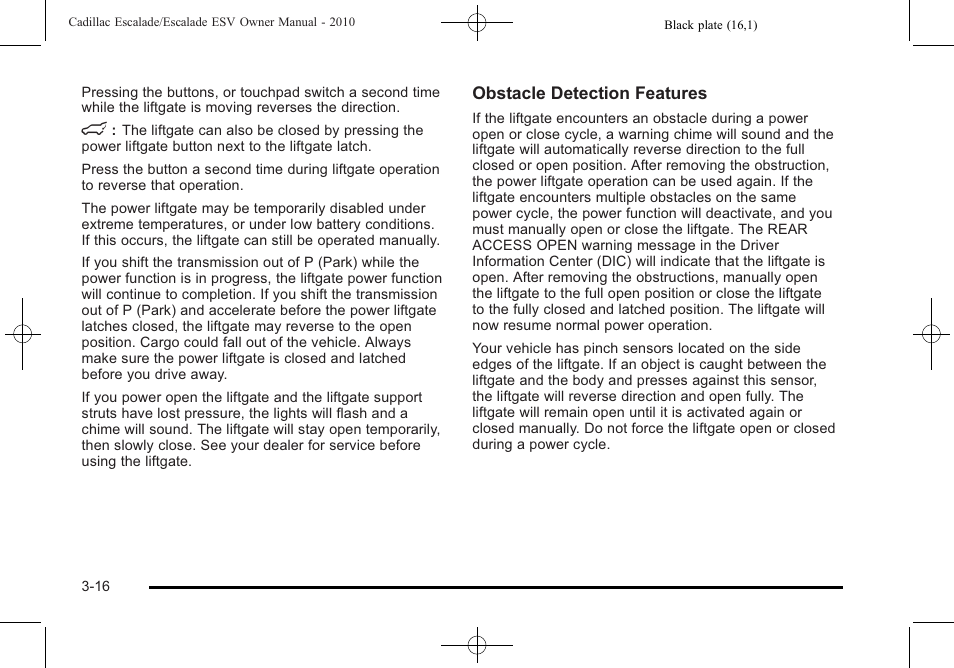 Cadillac 2010 Escalade User Manual | Page 140 / 620