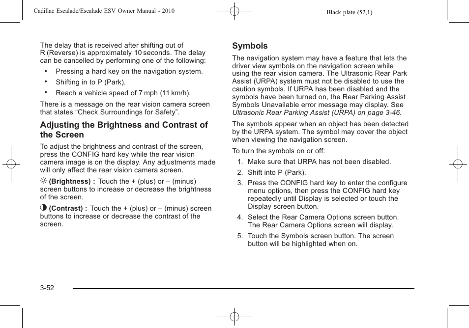 Cadillac 2010 Escalade User Manual | Page 176 / 620