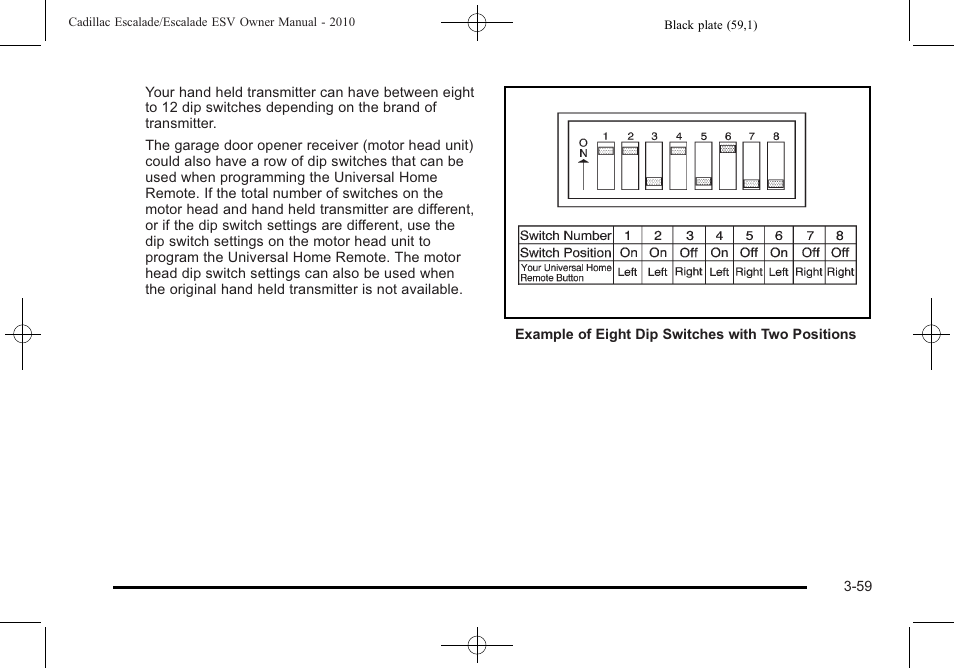 Cadillac 2010 Escalade User Manual | Page 183 / 620