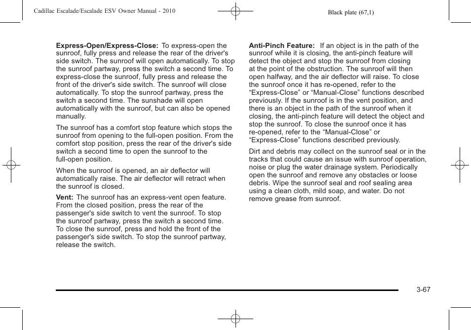 Cadillac 2010 Escalade User Manual | Page 191 / 620
