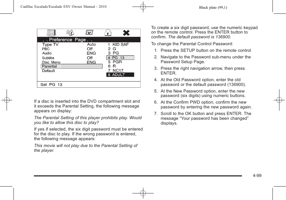 Cadillac 2010 Escalade User Manual | Page 291 / 620