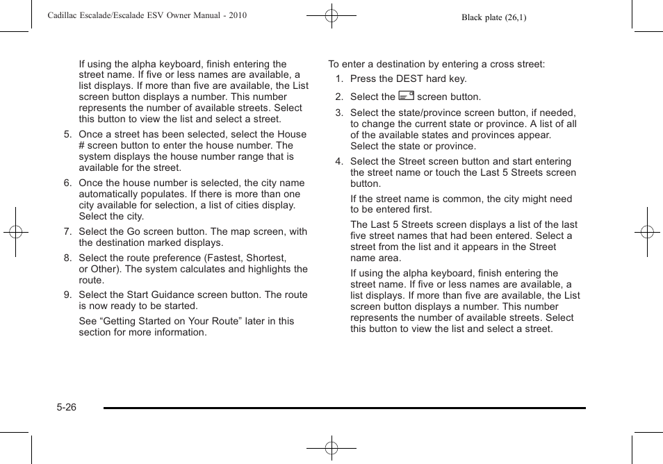 Cadillac 2010 Escalade User Manual | Page 328 / 620